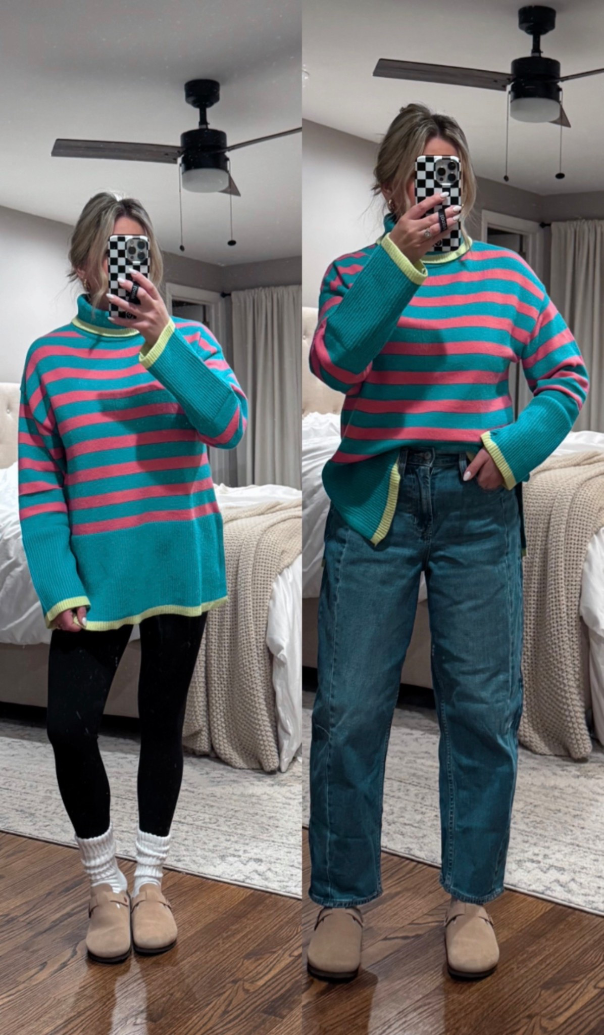 Such a fun cozy sweater styled two ways!

#LTKmomlife #LTKootd #LTKSeasonal