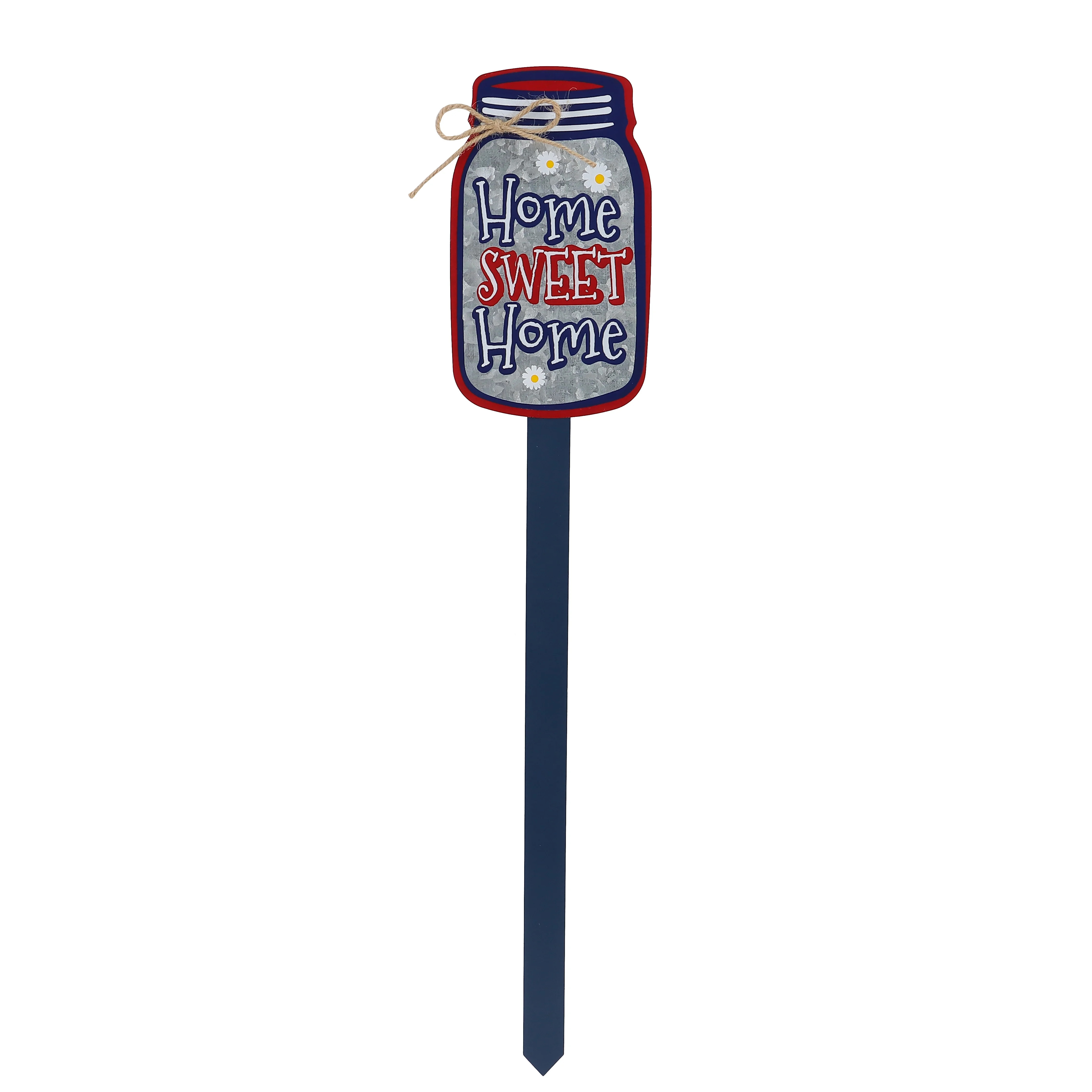 Way To Celebrate Metal Mason Jar Yard Stake - Walmart.com | Walmart (US)