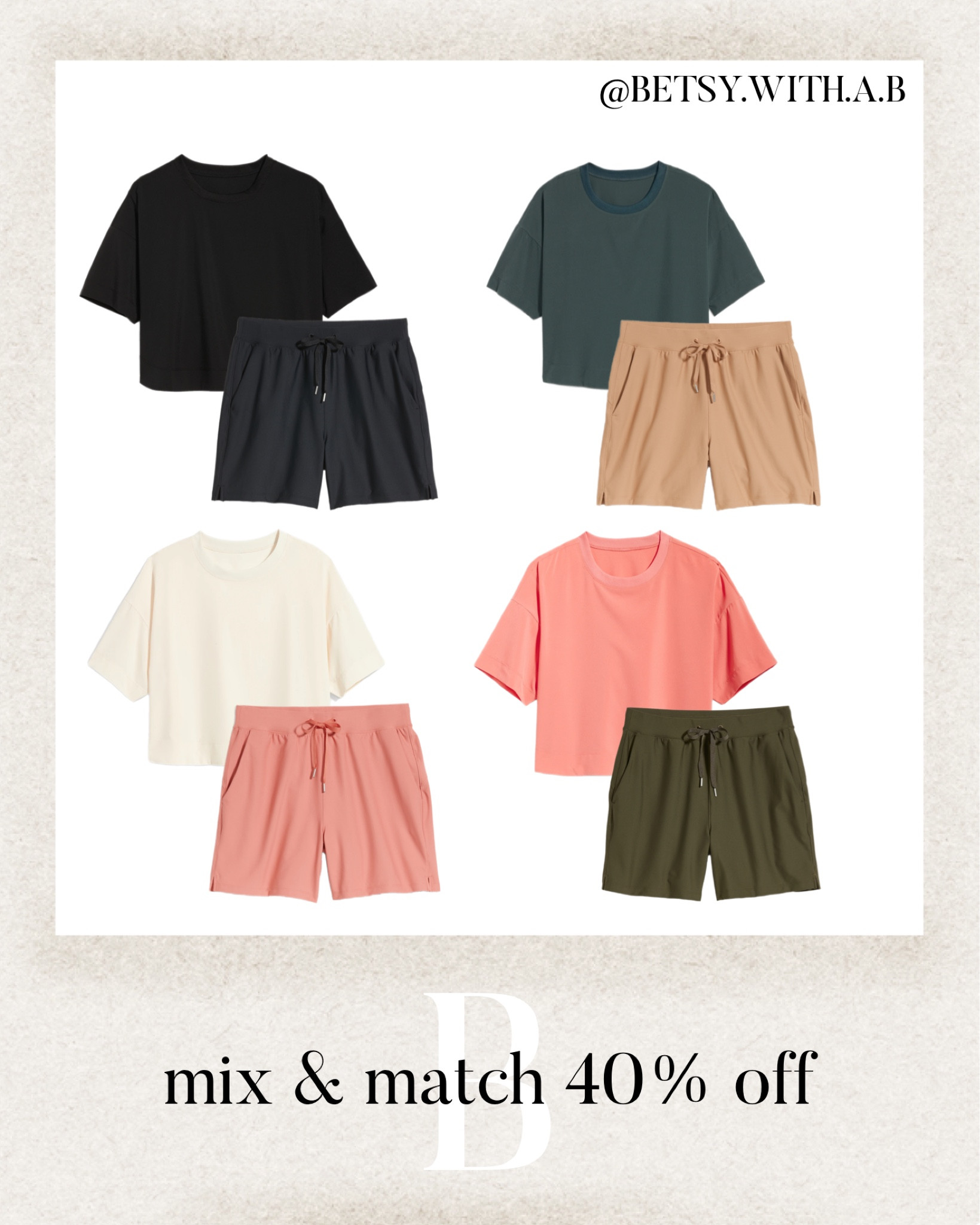 Old Navy 40% off 🤍


#LTKunder50 #LTKSeasonal #LTKsalealert