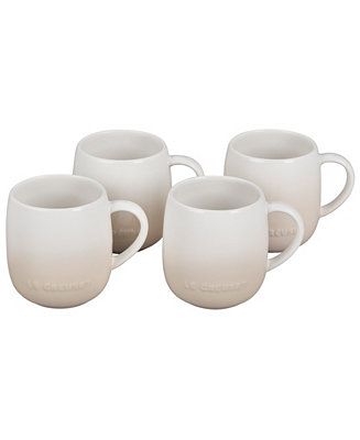 Set of 4 Stoneware Mugs, 13-Oz. | Macys (US)