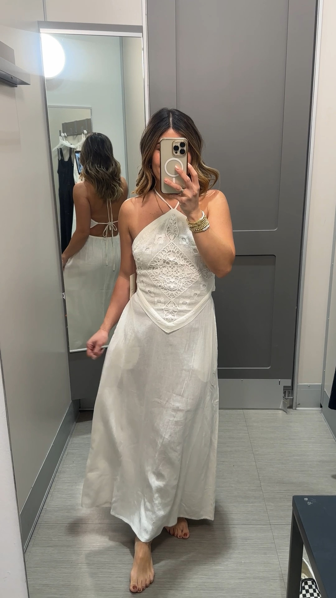 If you love a good open back moment, this dress is to die for and the one you need! It runs true to size. Order your regular size. 

#LTKTravel #LTKSeasonal #LTKootd