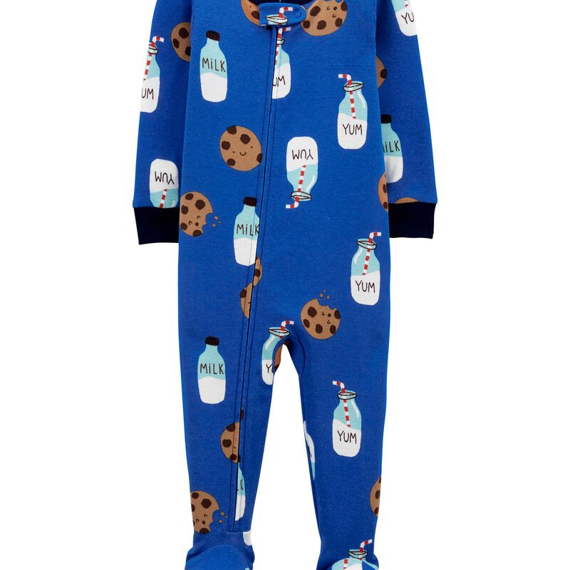 1-Piece Cookie 100% Snug Fit Cotton Footie PJs | Carter's