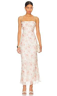 MORE TO COME Gabriela Maxi Dress in Blush Floral from Revolve.com | Revolve Clothing (Global)