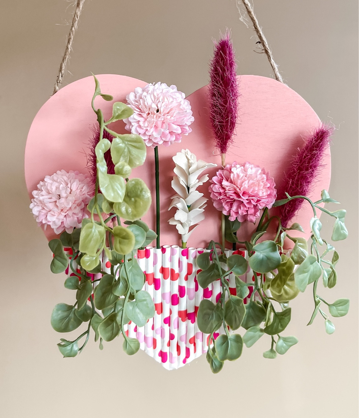 DIY Wall hanging heart supplies!

#LTKhome #LTKSeasonal