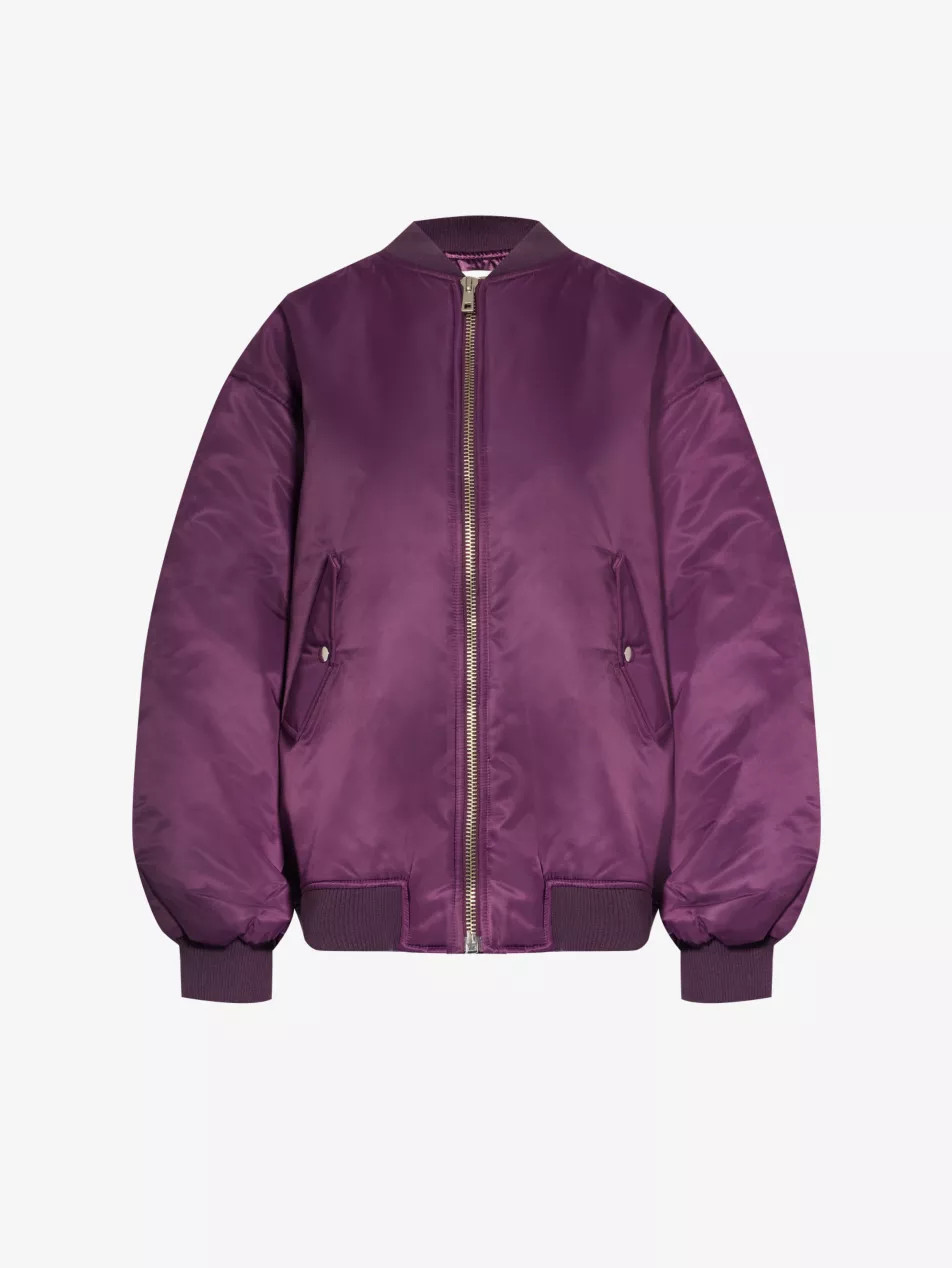 Astra baseball-collar shell jacket | Selfridges