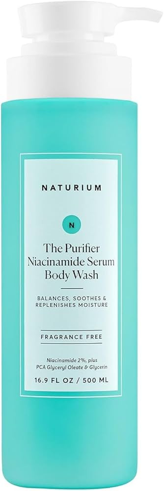 Naturium The Purifier Niacinamide Serum Body Wash, Gentle Cleanser | 16.9 FL OX / 500 ML | Amazon (UK)