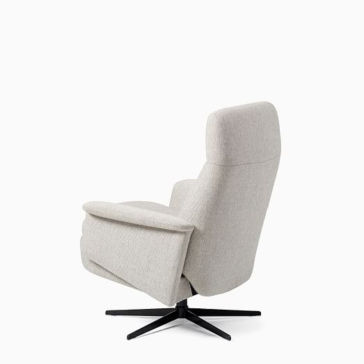 Crescent Swivel Recliner | West Elm (US)
