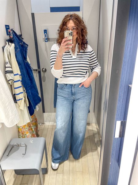 Latest Marshals try on! Lightweight knits paired with light wash denim.

Jeans, spring outfit, summer outfit 

#LTKmidsize #LTKcanada #LTKover50style