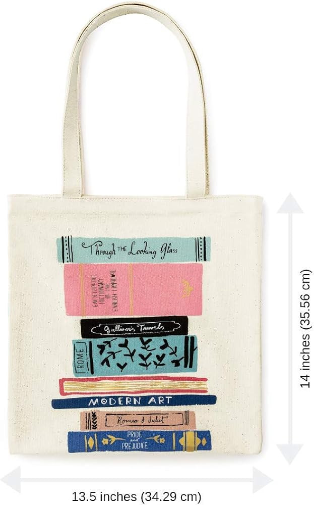 Kate Spade New York Canvas Tote Bag with Interior Pocket | Amazon (US)