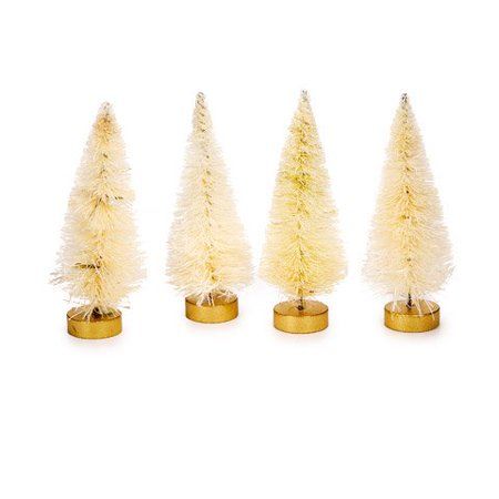Sisal Bottle Brush Tree - Natural - 1 X 3 Inches - 4 Pieces | Walmart (US)