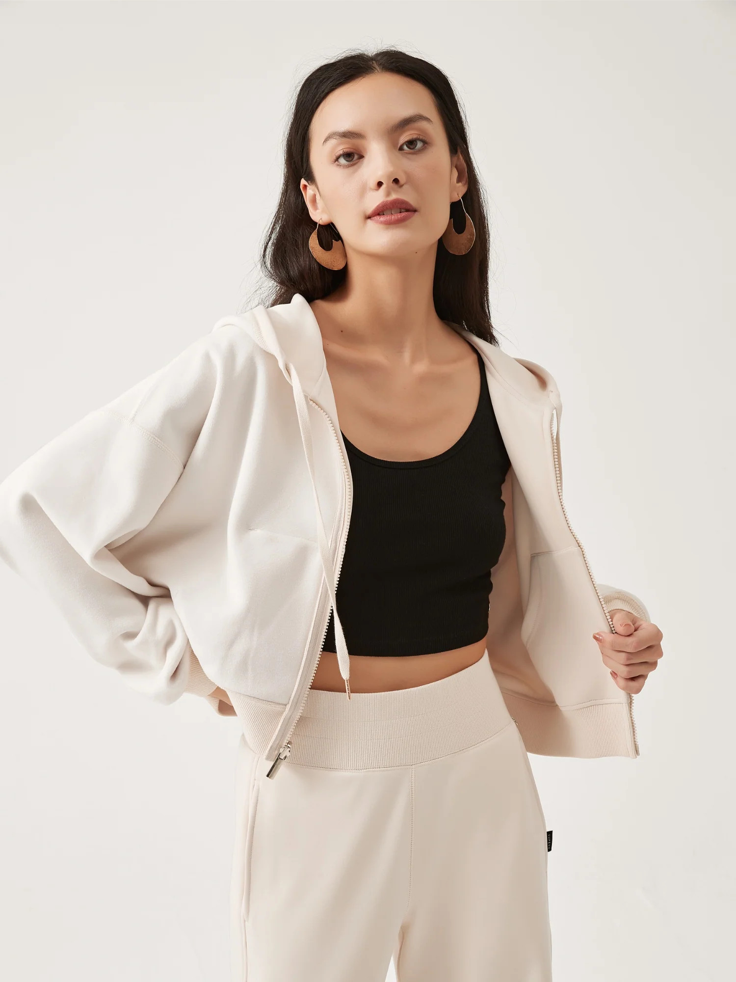 Cubby Zip Up Hoodie - Cropped & Reversible | Wash & Quality Tested 40x | SUPESU | Supesu