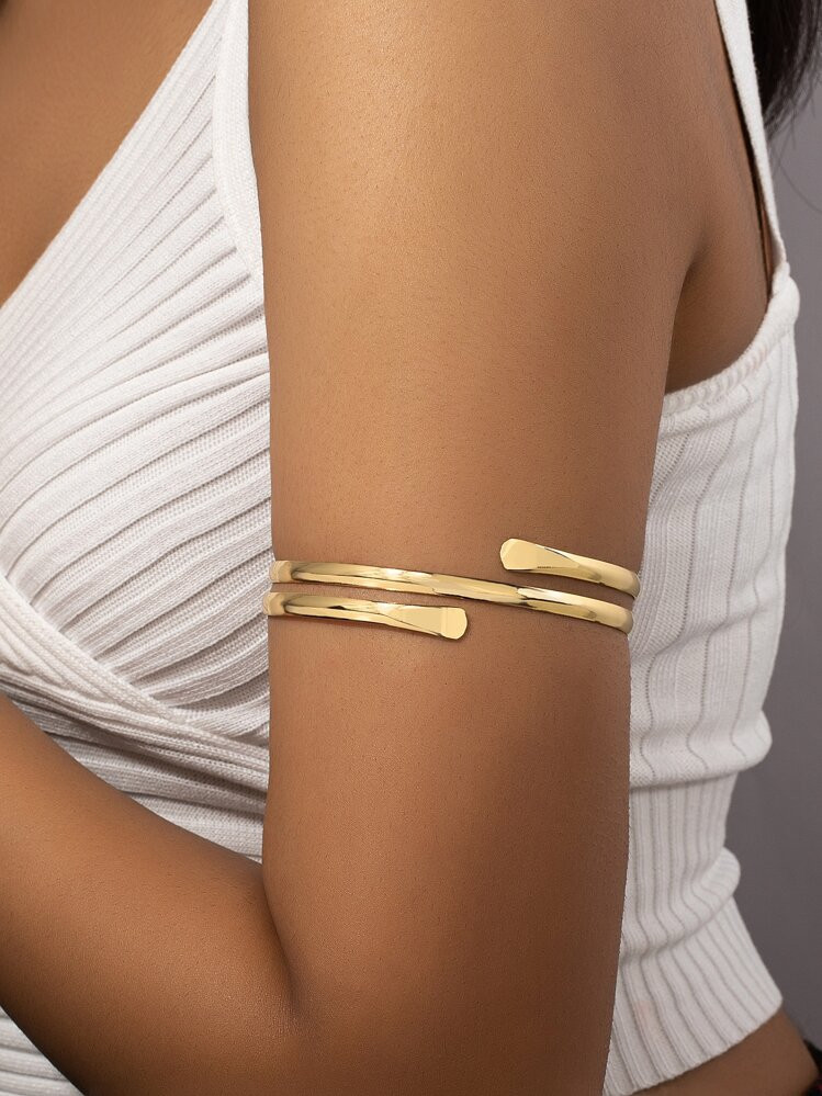 1pc Minimalist Geometric Shaped Arm Band For Women | SHEIN