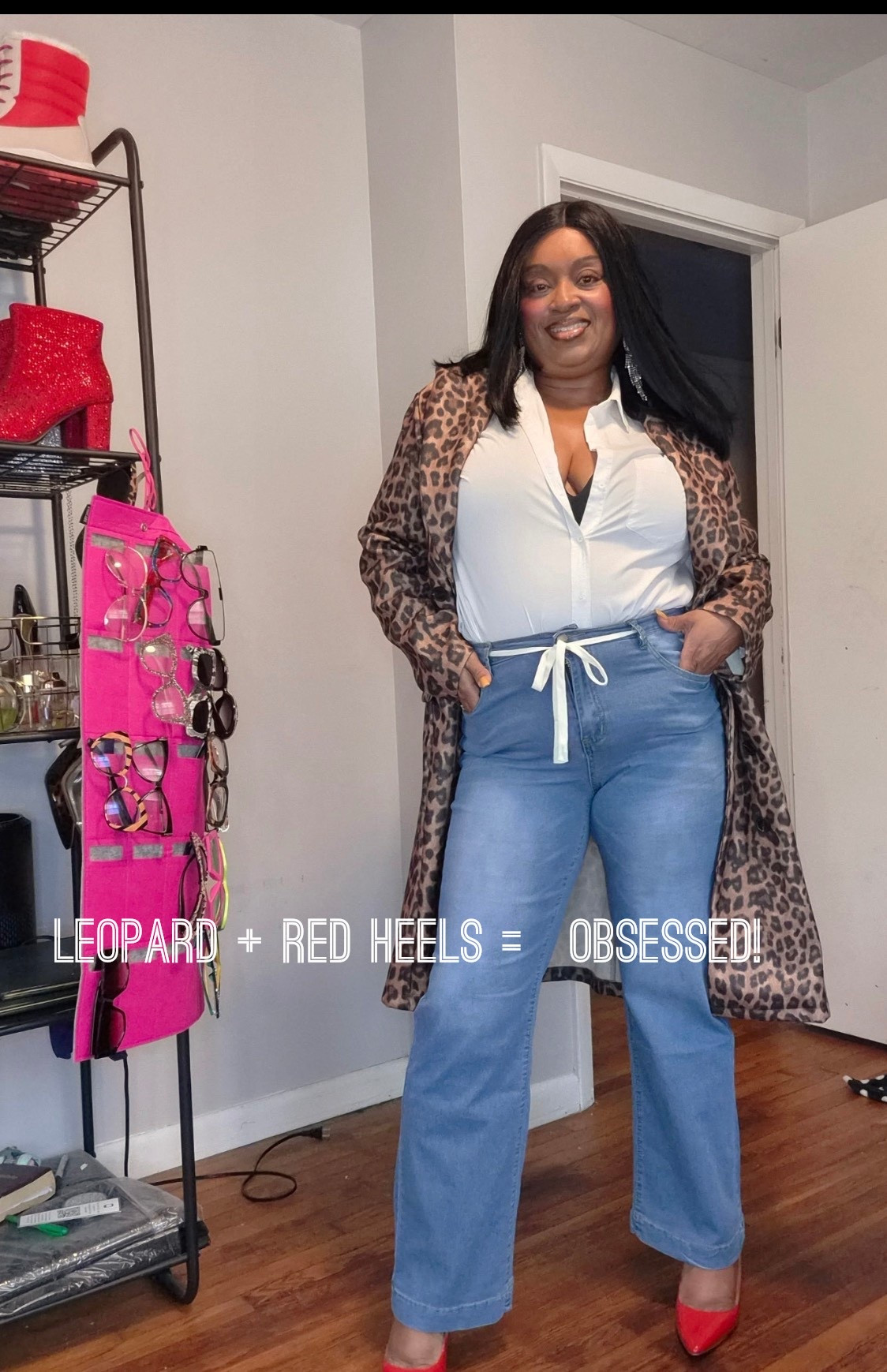 Classic with a Statement 🐆👠

#LTKOver40 #LTKootd