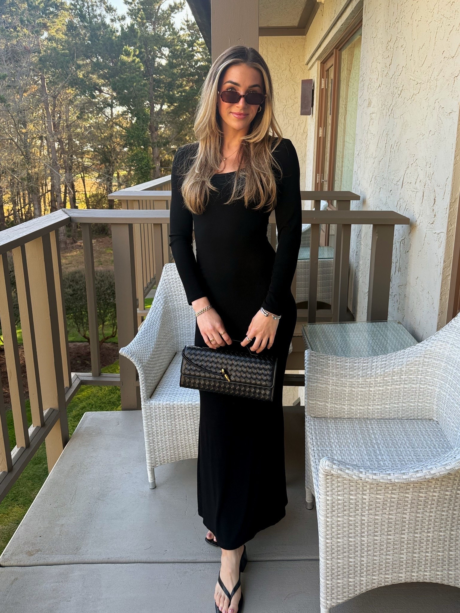 Summer outfit on the coast ❤️ a simple night out outfit with my favorite amazon accessories and skims inspired dress! 

#LTKStyleTip #LTKSummerEdit #LTKFindsUnder50