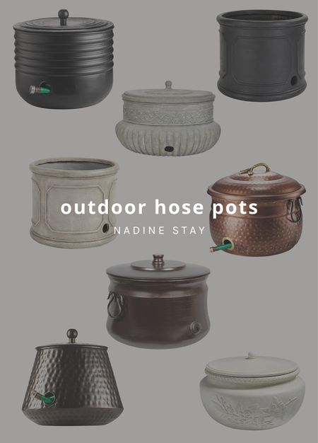 Outdoor hose pots

#LTKhome