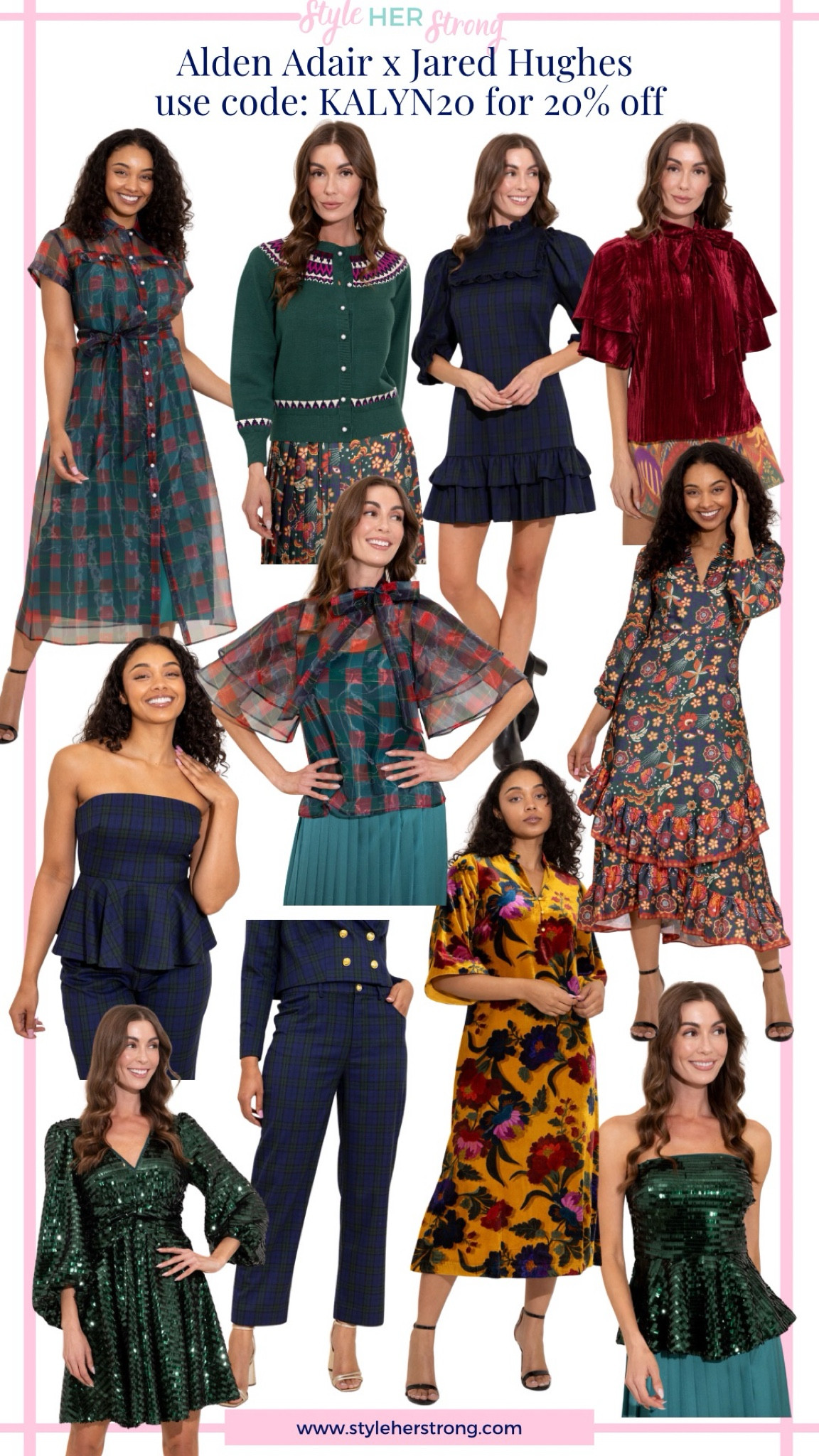 Gorgeous holiday styles from Alden Adair use code: KALYN20 for 20% off 

#LTKSaleAlert #LTKHoliday #LTKGiftGuide