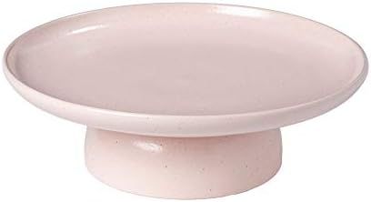 Casafina Pacifica Collection Stoneware Ceramic Footed Plate 11" (Marshmallow) | Amazon (US)