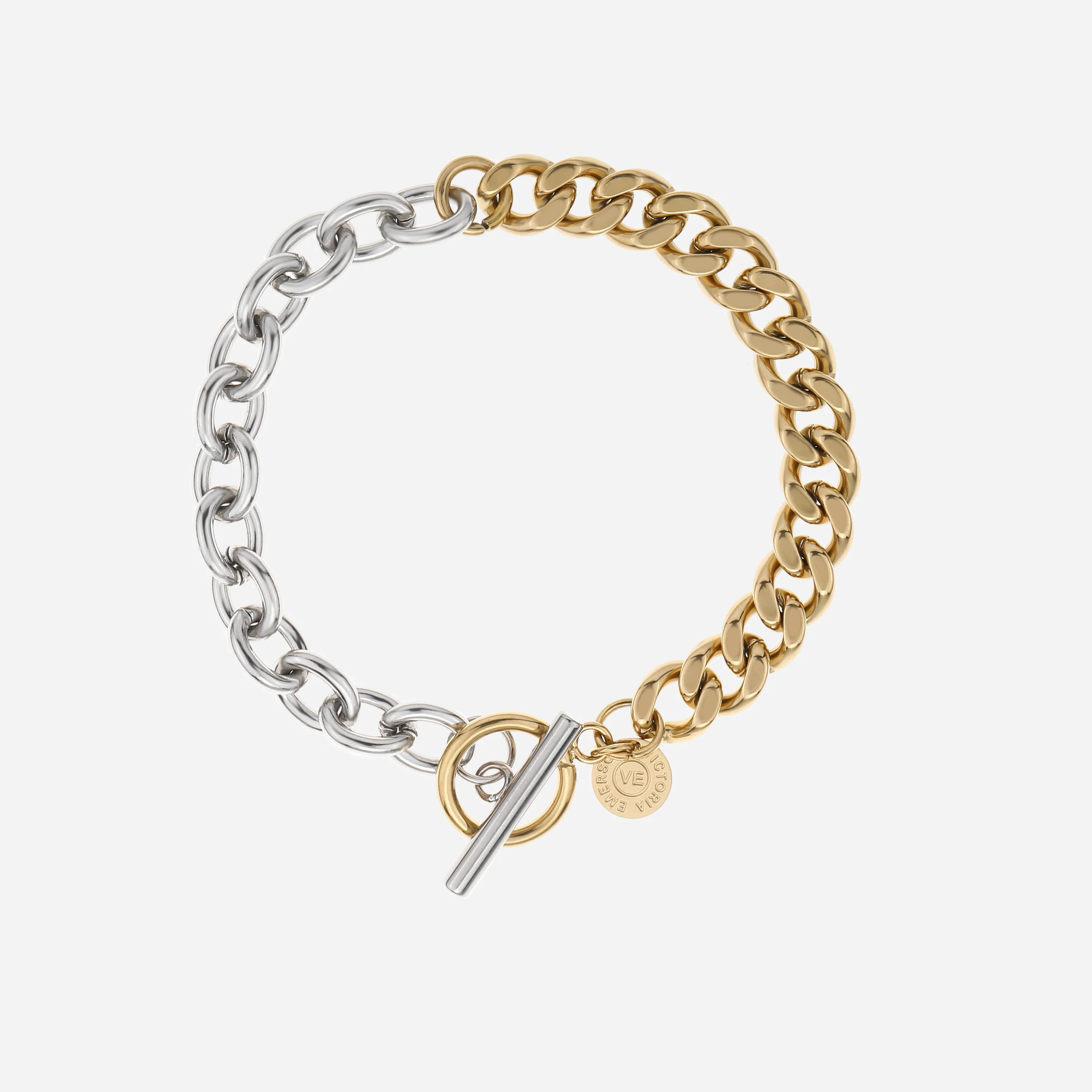 Chelsi Mixed Metal Bracelet | Victoria Emerson
