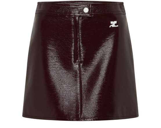 Reedition Vinyl mini skirt - COURREGES | 24S (APAC/EU)