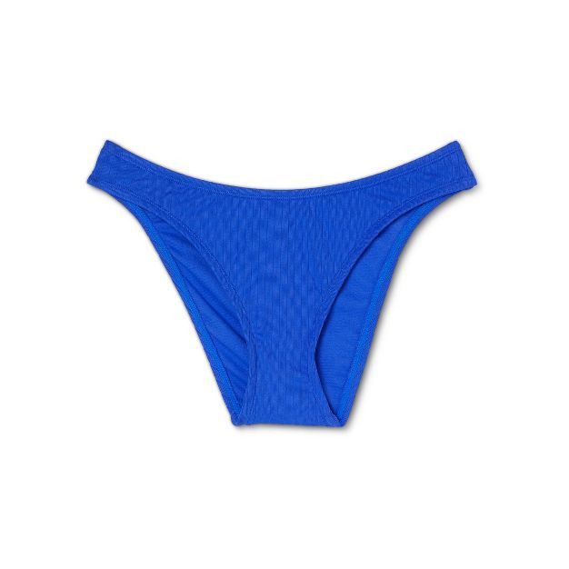 Women's Ribbed Cheeky Bikini Bottom - Shade & Shore™ | Target