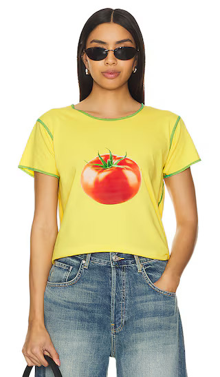 Tomato Tee in Yellow | Revolve Clothing (Global)