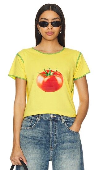 Tomato Tee in Yellow | Revolve Clothing (Global)