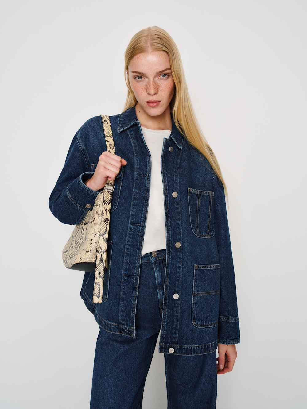 Emery Denim Chore Jacket | Reformation (Global)