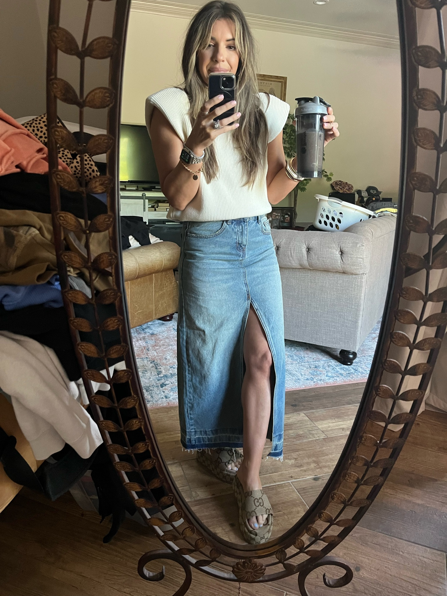 Comfy church look for today