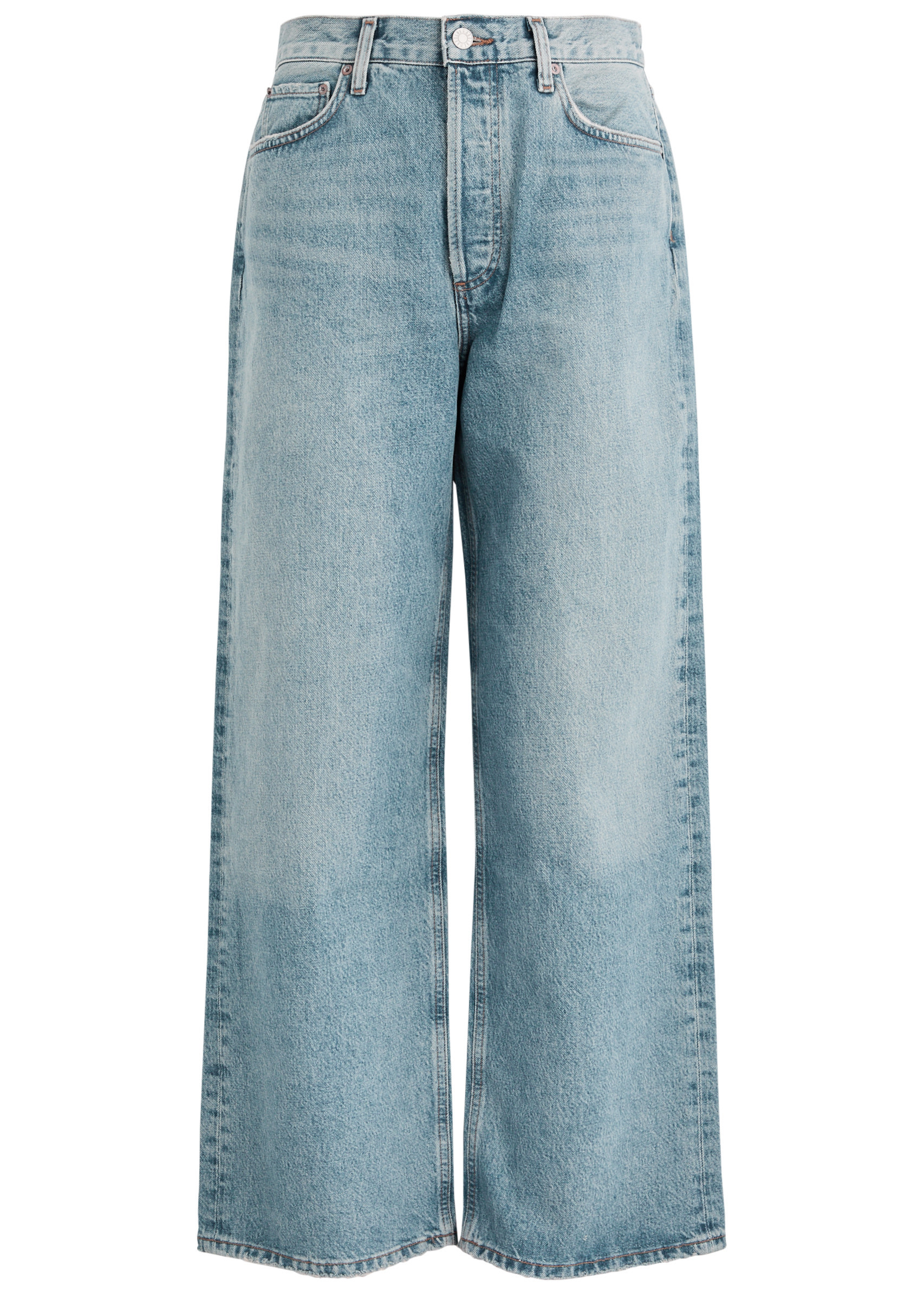Low Slung Baggy distressed wide-leg jeans | Harvey Nichols