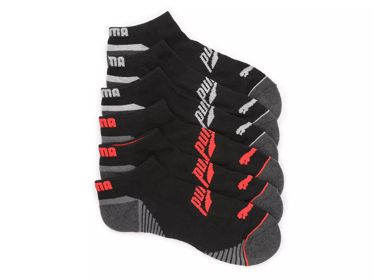 Training Men's No Show Socks - 6 Pack | DSW