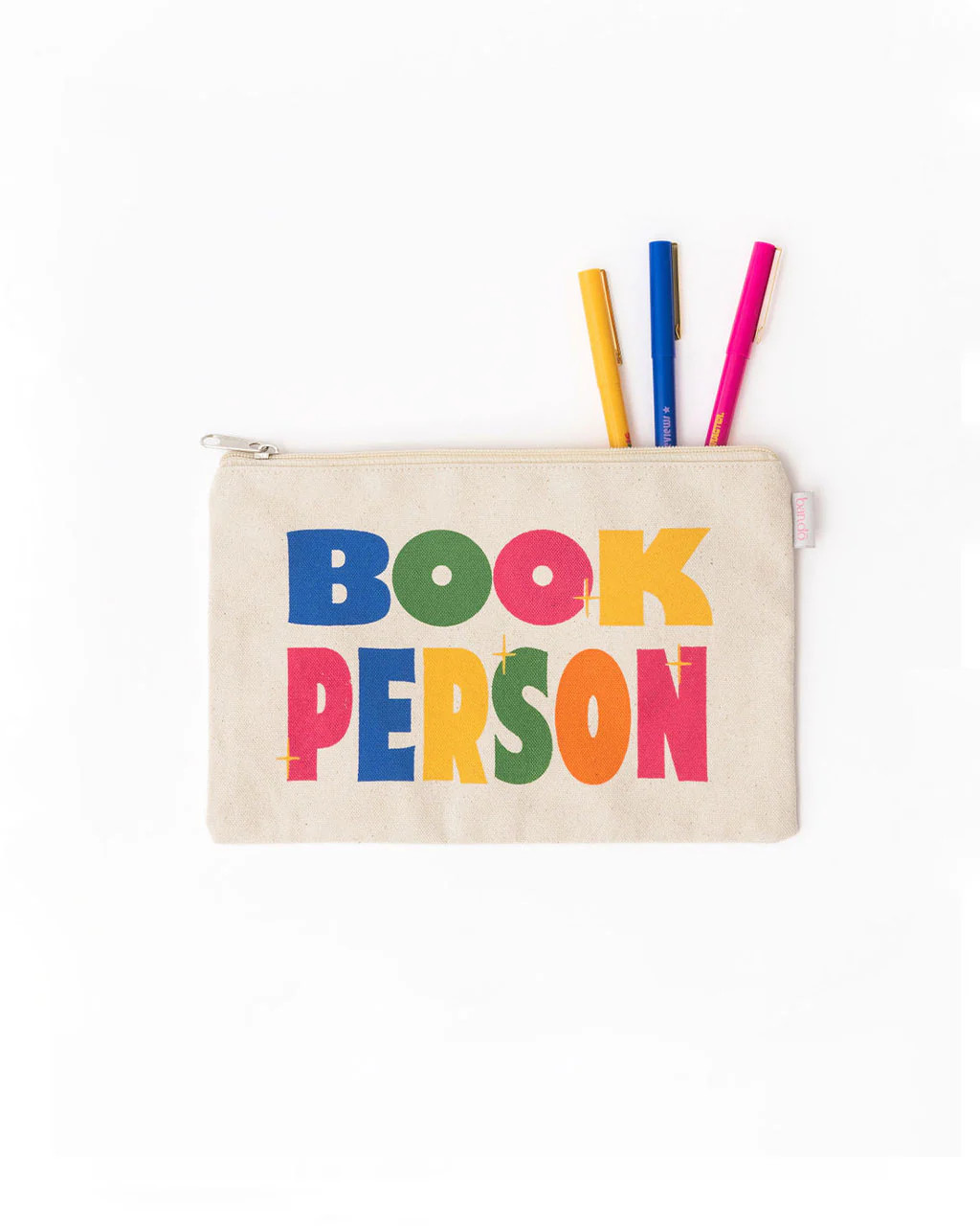 Canvas Pouch - Book Person | ban.do