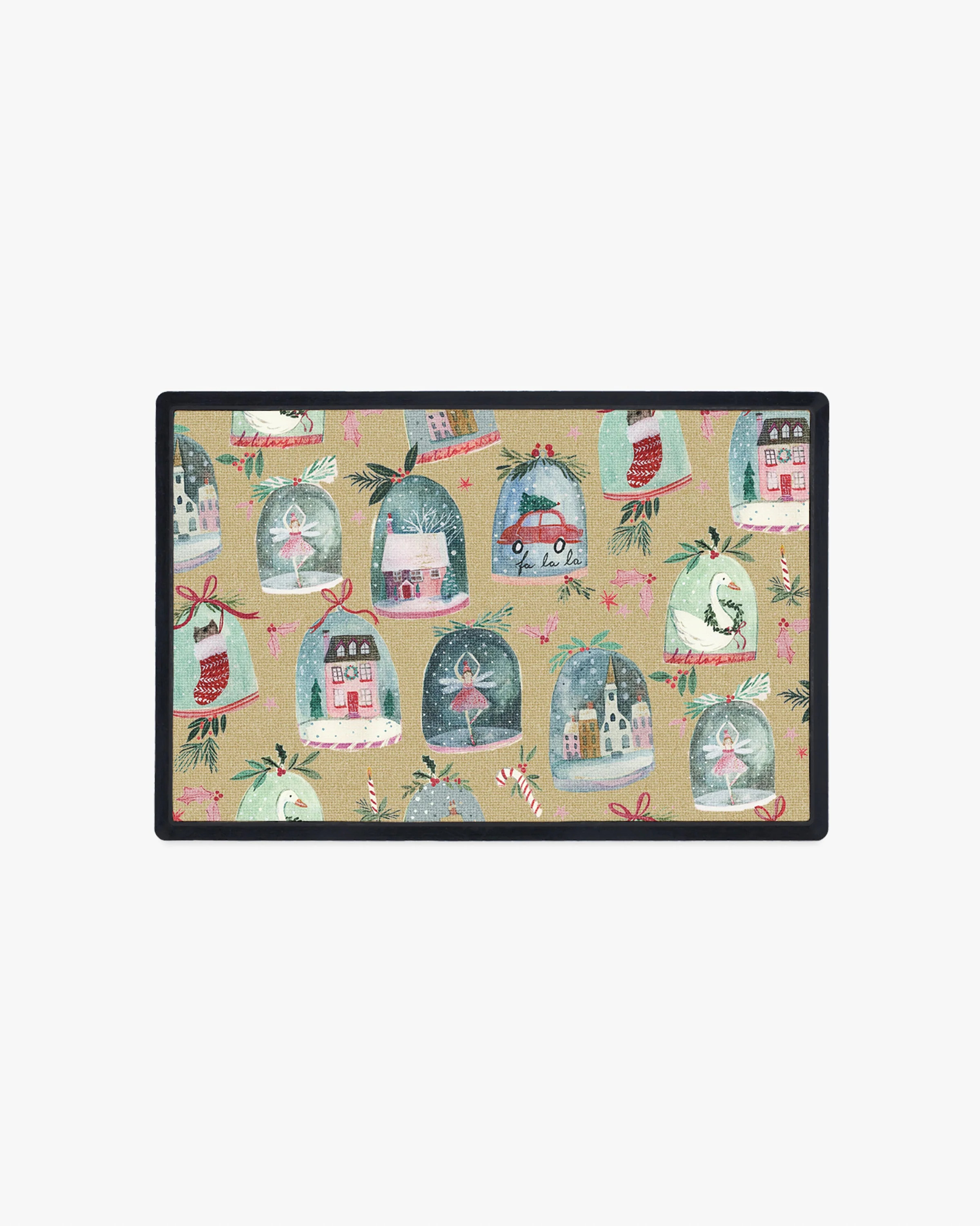Snow Globes Coir Doormat | Ruggable