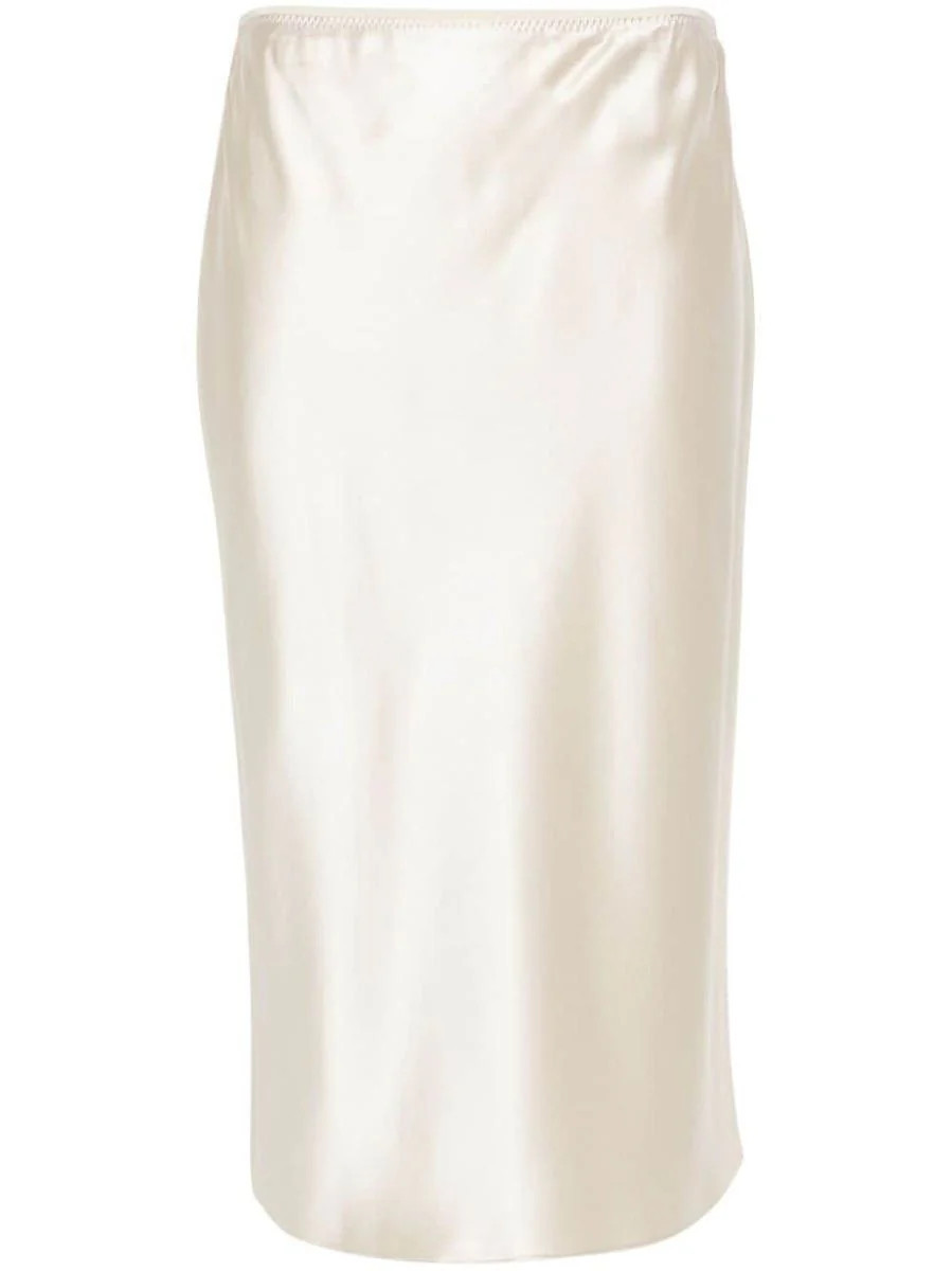 Joseph Isaak Skirt Silk Satin Clothing | Baltini