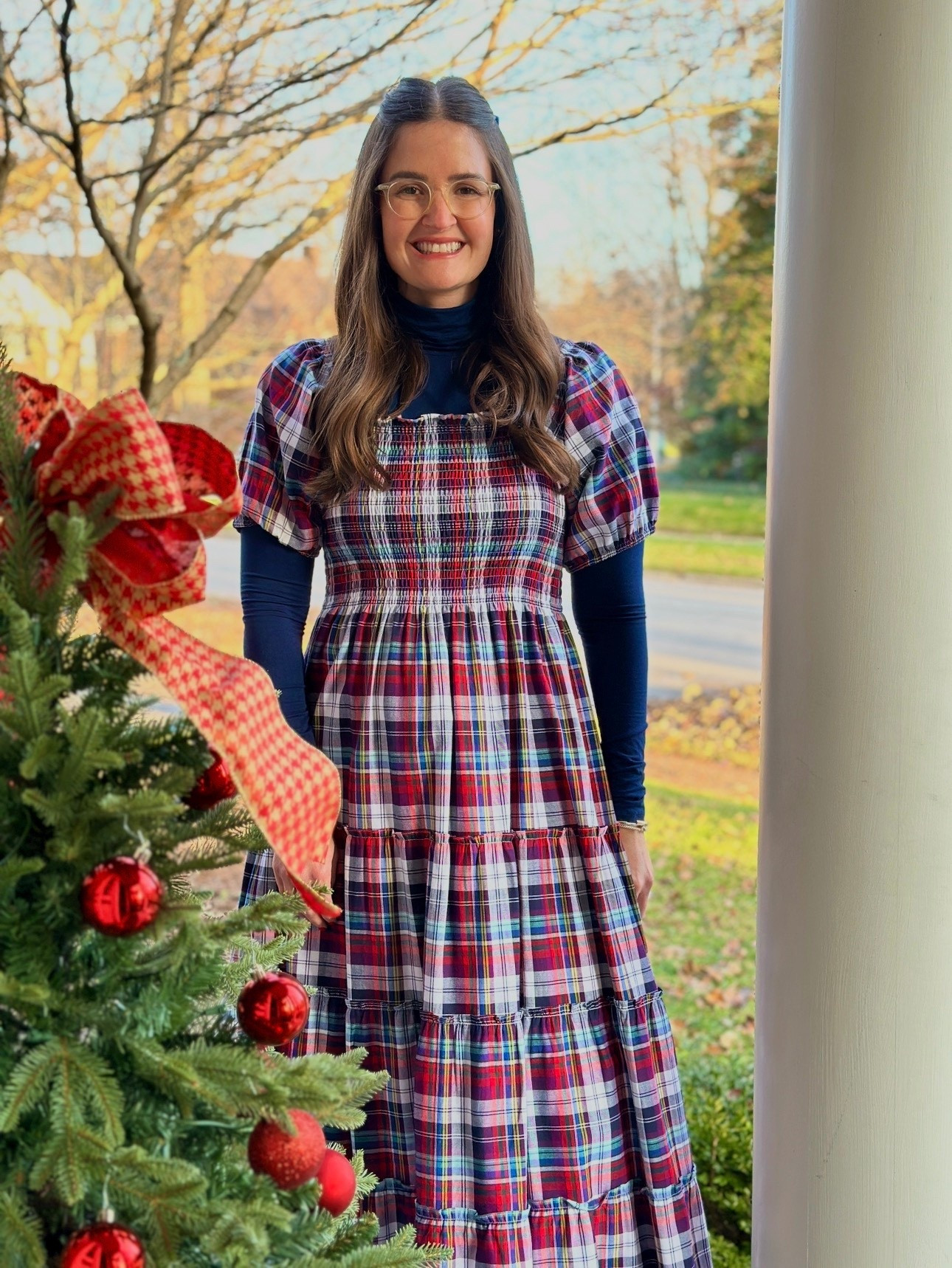 Christmas plaid 🤍🎄