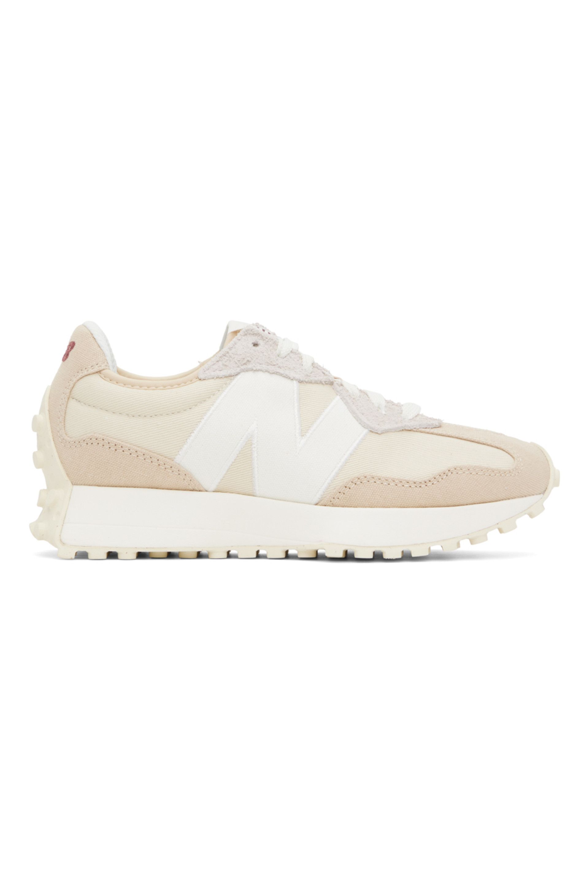 New Balance - Beige 327 Sneakers | SSENSE