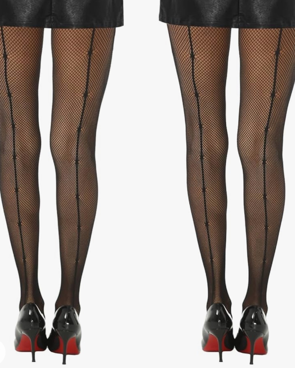MANZI Back Seam Fishnet Tights Sparkle Rhinestone Stockings 2 Pairs

#LTKstyletip #LTKparties #LTKeurope