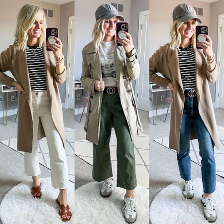Mom spring capsule wardrobe outfit ideas! Go to thriftywifehappylife.com for more information on capsule! 

#LTKstyletip #LTKfindsunder100 #LTKSeasonal