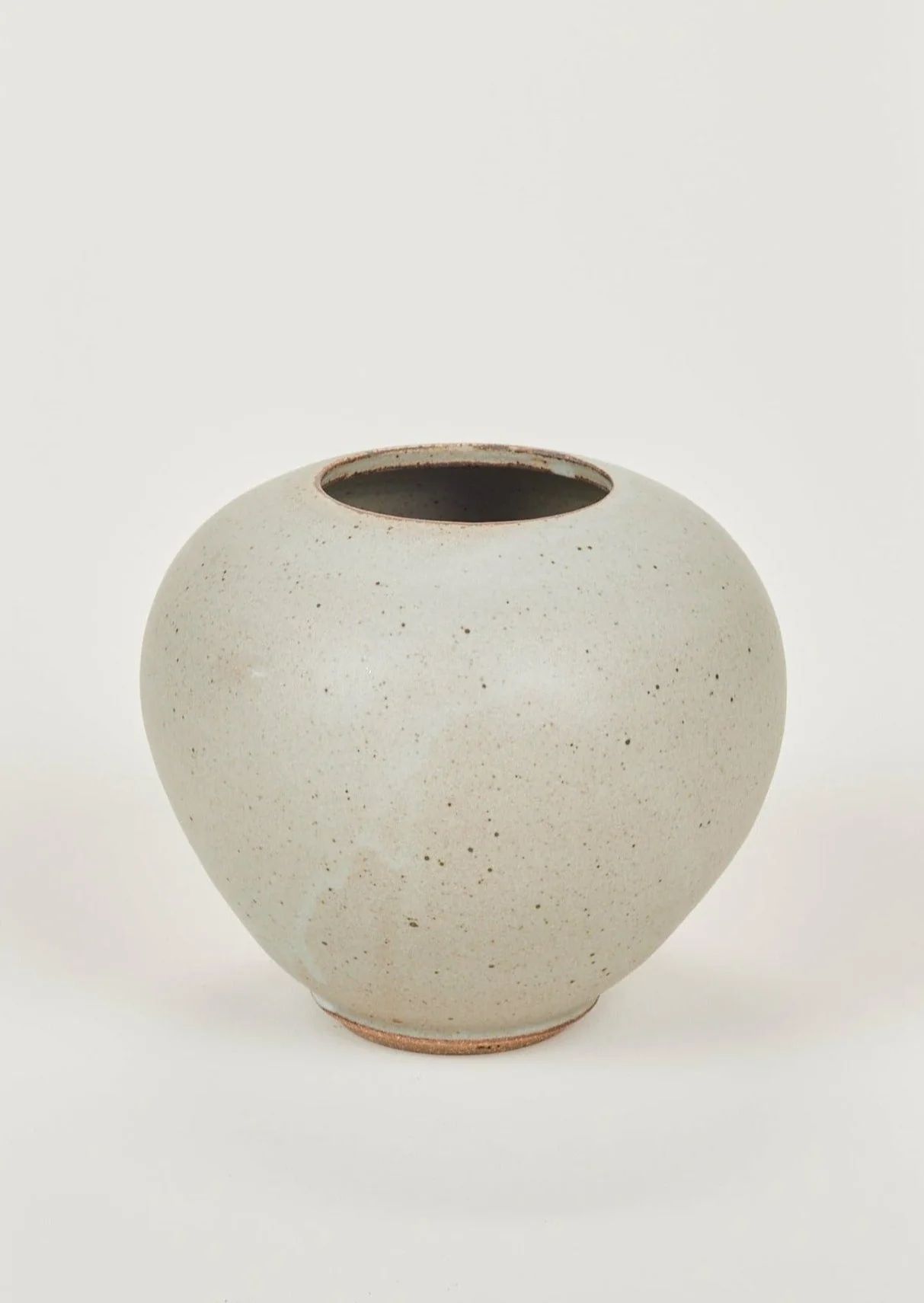 Rose Bowl Vase in Pistachio Glaze - 6" | Afloral