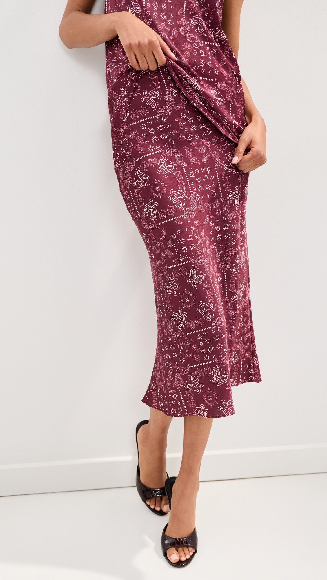 LE BOP Olive Skirt Zinfandel S | Shopbop