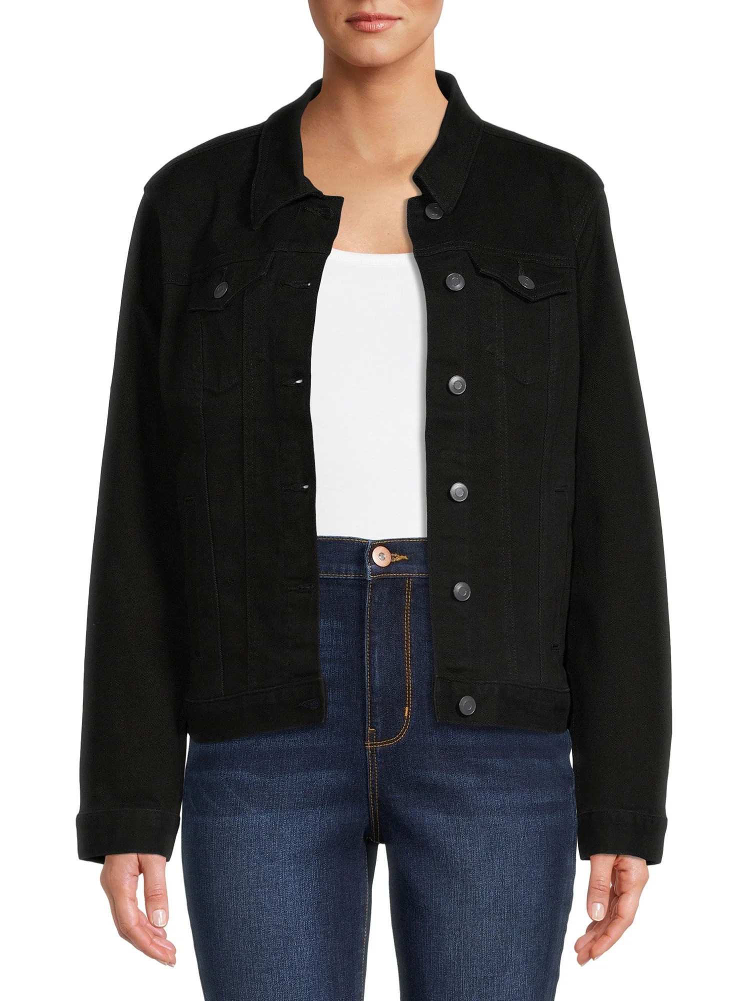 Time and Tru Women's Denim Jacket | Walmart (US)
