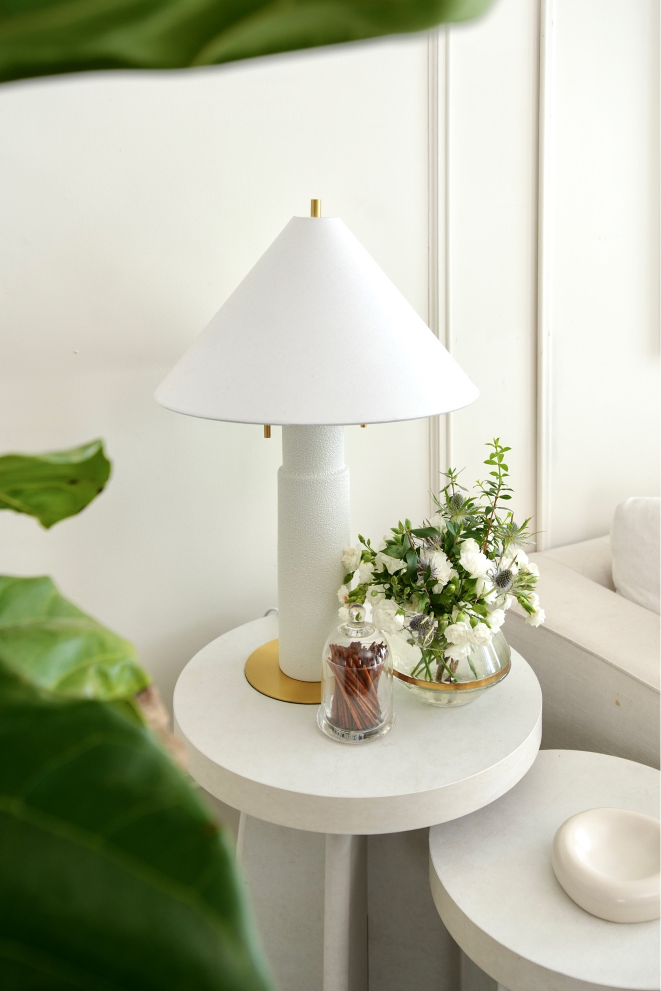 Currently loving this corner . Spring home decor , home decor lover , side table styling , table lamp , target finds , Walmart home 

#LTKhome #LTKSeasonal