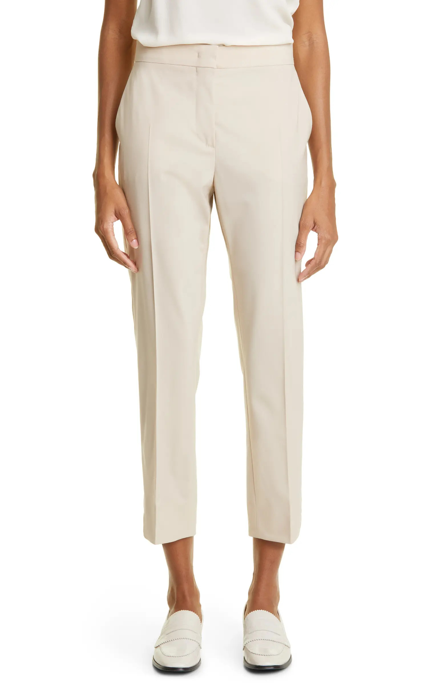 Felix Crop Stretch Wool Pants | Nordstrom