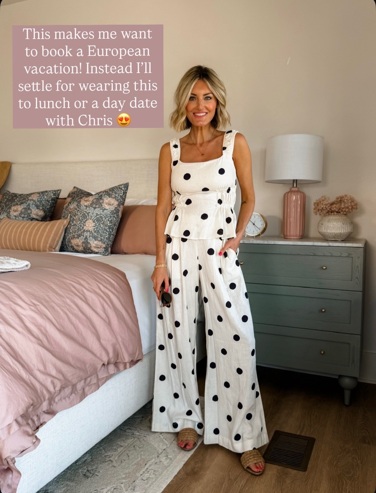 Cannot get over this chic set from Target! 👀 So affordable, but so cute! Perfect for a European trip! Wearing size small!

Loverly Grey, Target, matching set, chic looks, spring outfit, European travel

#LTKTravel #LTKSeasonal