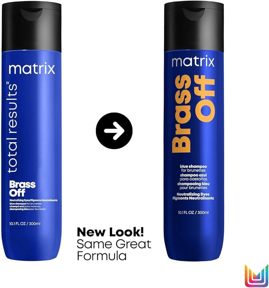 Matrix Brass Off Blue Shampoo | Refreshes & Neutralizes Brassy Tones | Color Depositing Shampoo |... | Amazon (US)