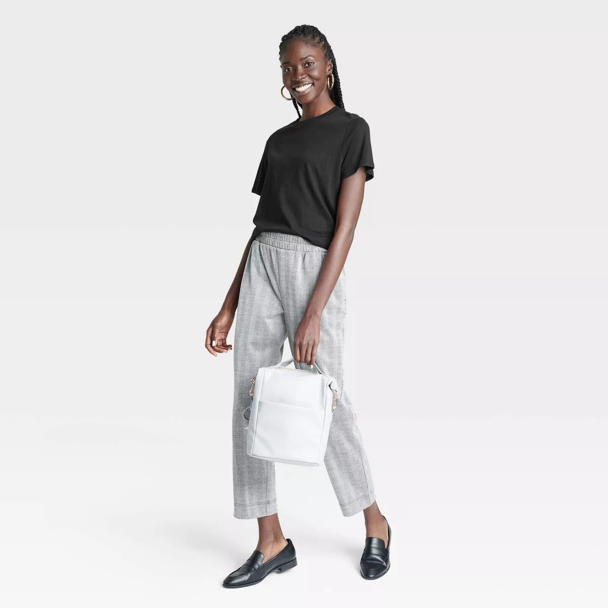 Women's Short Sleeve T-Shirt - A New Day™ Black M | Target