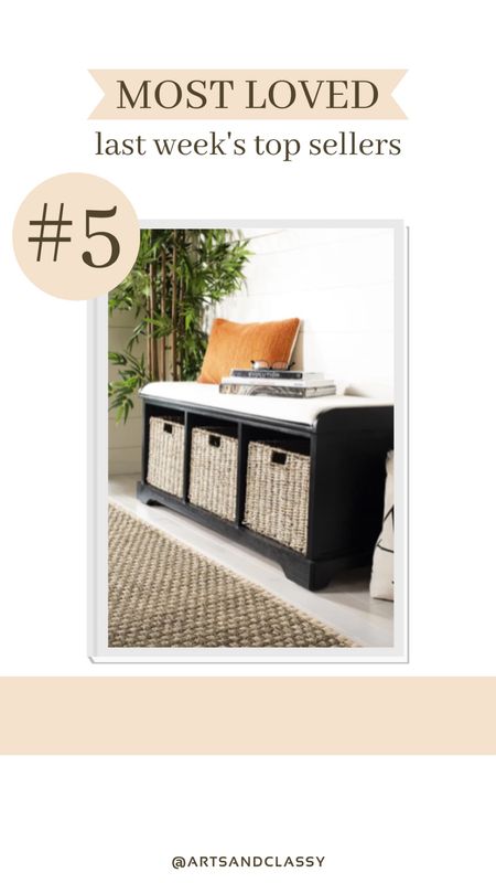 This storage entryway bench is one of this week’s most loved finds! It’s on sale now during the Wayfair 4th of July sale!

#LTKHome #LTKSummerSales