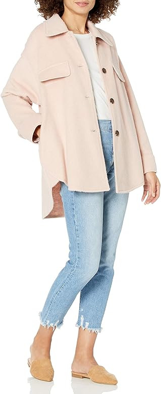 The Drop Women's @spreadfashion Oversized Shirt Jacket | Amazon (US)
