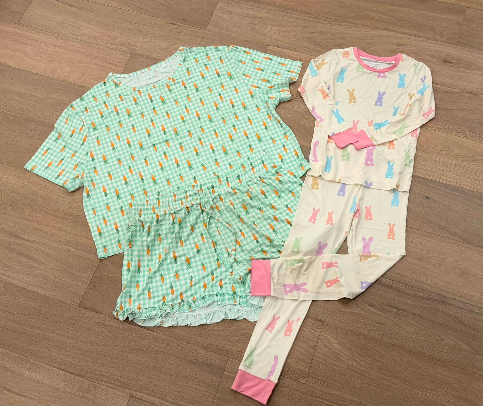 We just got our Easter Silks Pjs in the mail and I’m obsessed! They’re currently 30% off too!!! 

#LTKSpringSale #LTKootd #LTKSaleAlert
