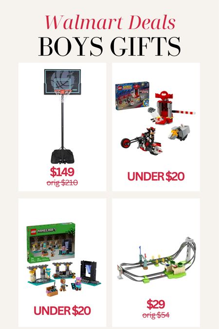 Gifts for boys from Walmart! Kids gift guide, boys gift ideas, Lego gifts 

#IYWYK #walmartpartner #walmartfinds @walmart

#LTKGiftGuide #LTKkids #LTKsalealert