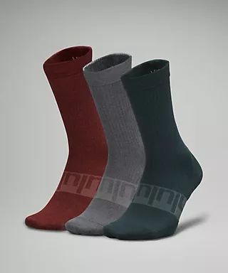 Men's Daily Stride Crew Sock 3 Pack | Lululemon (US)
